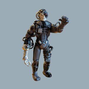 10/$25 Vintage 1993 Playmates Star Trek Picard Locutus Borg